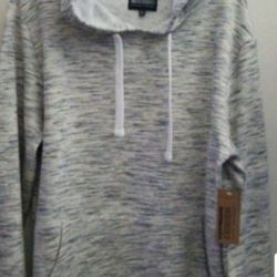 ORIGINAL BRAND KNICKERBOCKER VINTAGE DESIGN MEN'S THICK HOODIE SWEATER SIZE LARGE BEIGE/BLACK BRAND NEW WITH TAGS CHECK OUT THE REST OF MY OFFERS. 