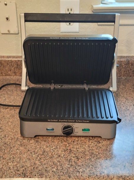 3 -in- 1 GRILL, OPEN GRILL, PanIni, Compact Grill