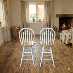 Two high stools