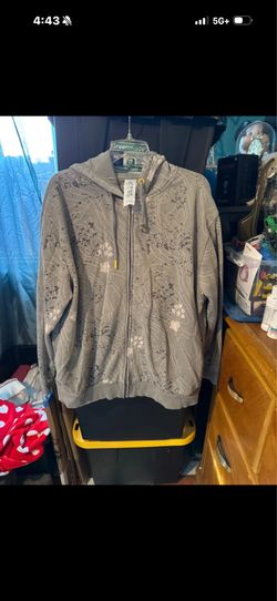 Paradise falls zip up hoodie