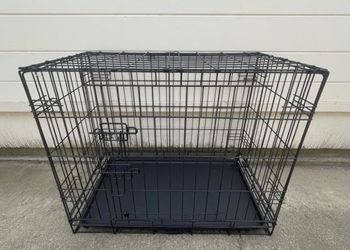 🐕 HEAVY DUTY WIRE DOG CRATE - MEDIUM/LARGE SIZE 🐕