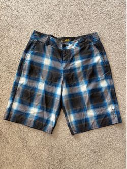 O’Neill Men’s Hybrid Shorts Blue Black White