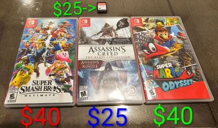 Nintendo Switch Games.
