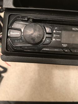 Kenwood Single Din Radio