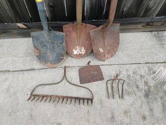 Shover and garden tools heads