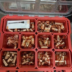 1/2” And 3/4” Copper Plumbing Fittings