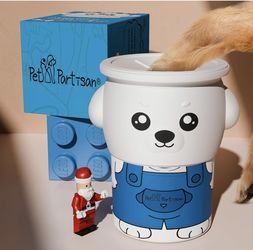 Dog Paw Cleaner With Removable Bottom Brushes And Handle?Paw Cleaner For Dogs?Portable Dog Paw Washer For Large?Small?Medium Breed Dogs (Cowboy Pup, 5