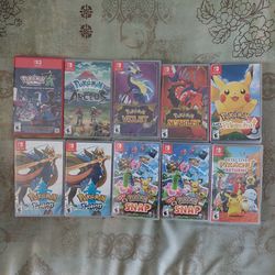Pokemon Nintendo Switch 1 and 2 Games