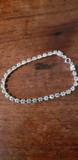 Swarovski sterling bracelet