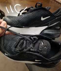 Black Nike shoes