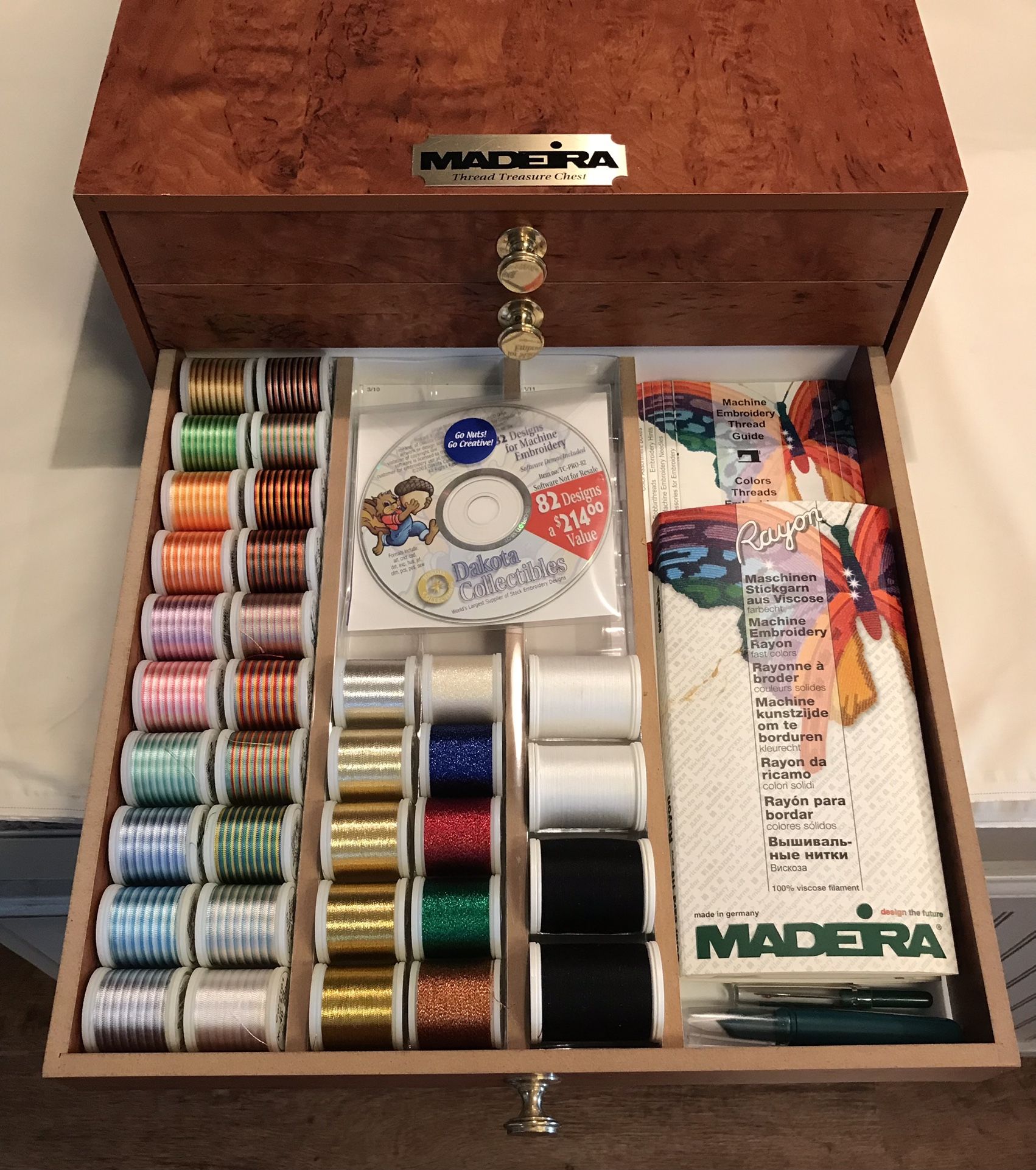 Madeira Rayon Thread Treasure Chest for Sale in Arlington, TX OfferUp
