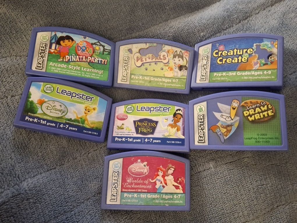 Leapster Games Lot 20 OBO