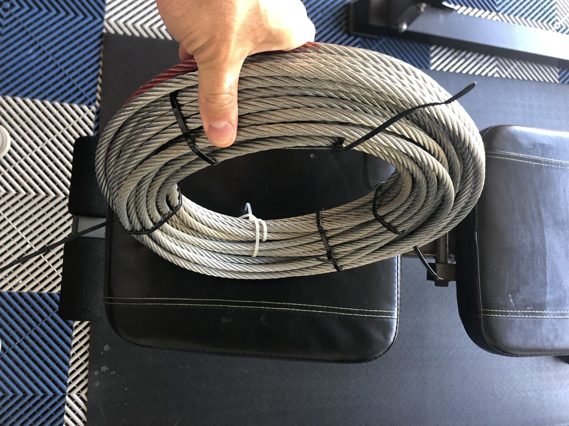 Smittybuilt steel winch cable