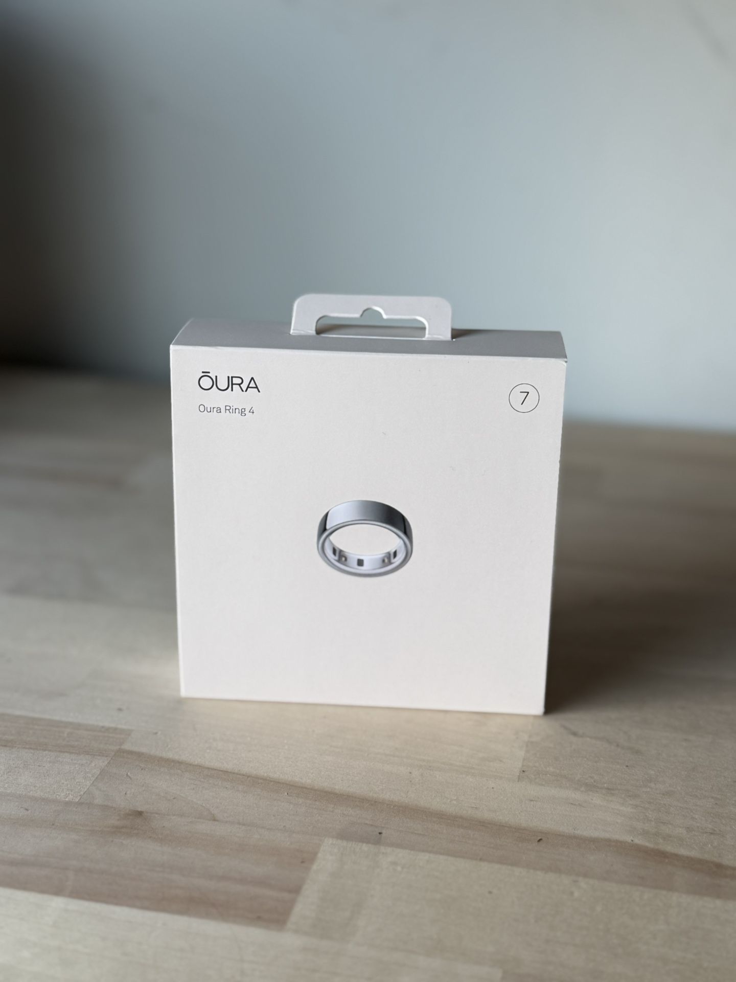 Oura ring Gen 4 Size 7 Silver