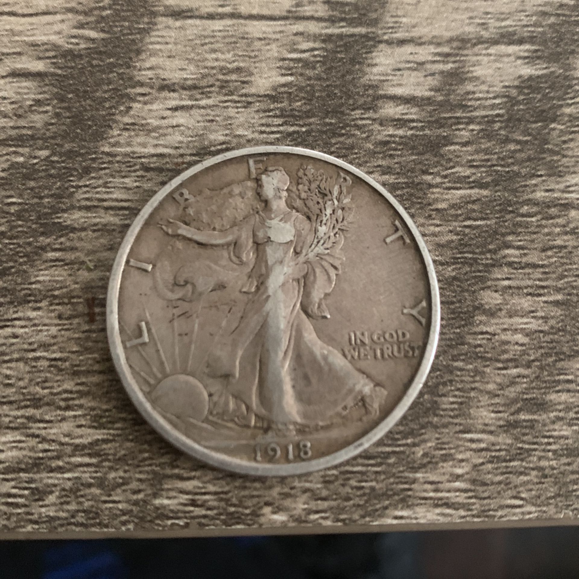 1918 Half Dollar