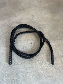 TKO 15-Foot Battle Rope – Heavy-Duty Exercise Rope