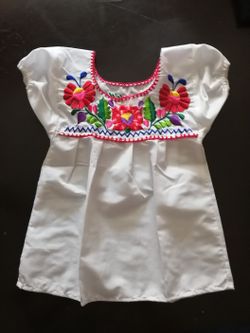 Blusas mexicanas bordadas. Tallas 2 a xxl.