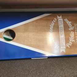 Premium Wooden Cornhole Set