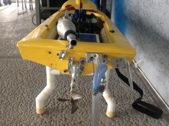 Insane gas powered model speed boat