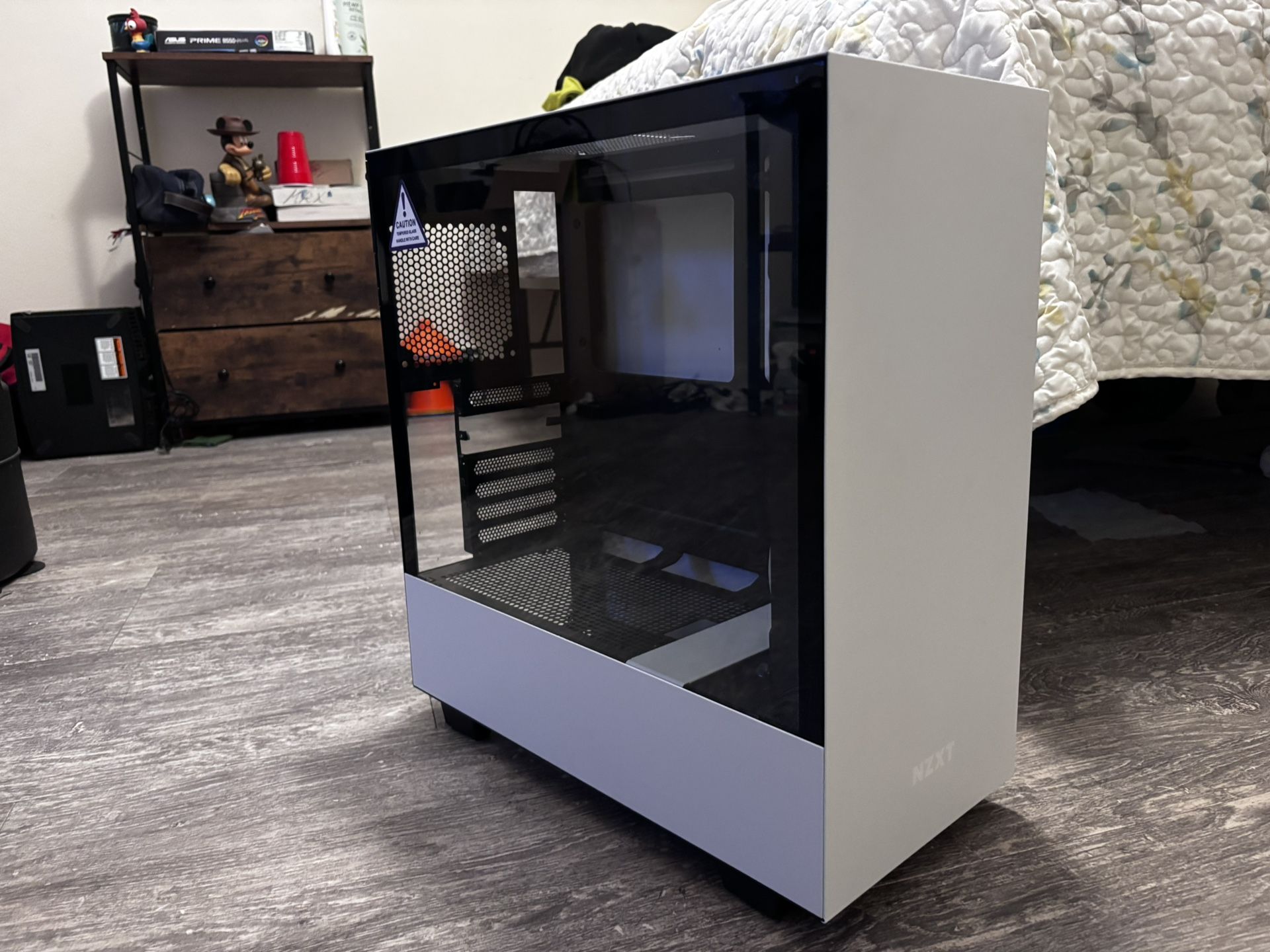 NZXT H510x2rgb fans