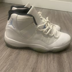 Retro Jordan Columbia 11s Sz 10.5 %100 AUTHENTIC!