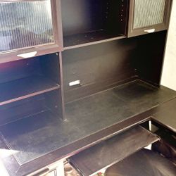 Computer Desk With Shelf Bonus Computer Chair