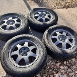 215 65 16 General winter tires on 5x100 wheels