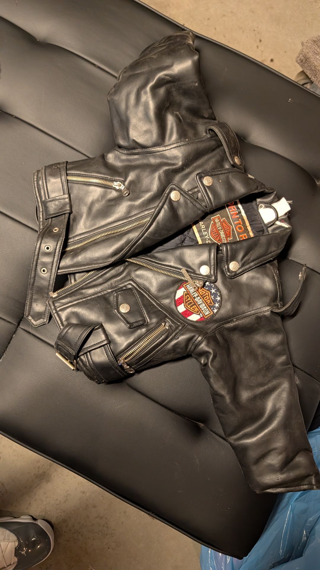 Childrens Harley Davidson leather jackets