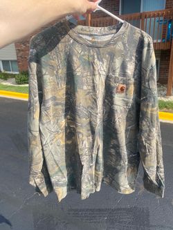 Carhartt Realtree Camo Long Sleeve Large