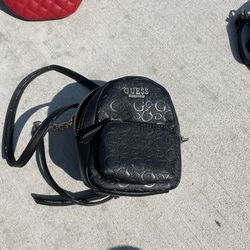 Guess Mini Back Pack Purse 