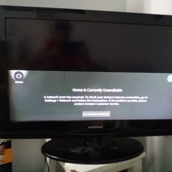 42 Inch Samsung TV With Fire Stick 4k
