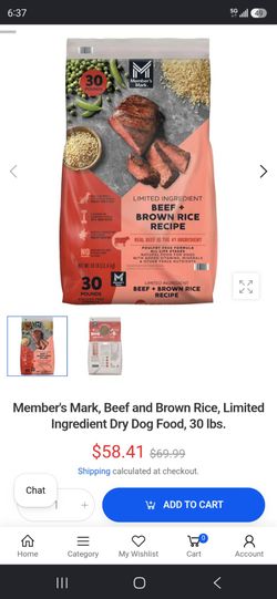 Sams Beef Dog Food