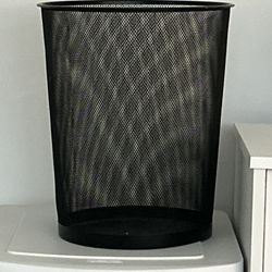 Metal Trash Basket 