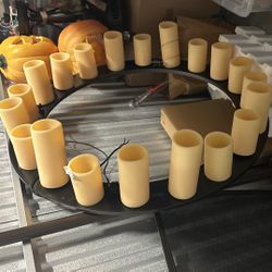 Restoration Hardware candle chandelier, Candle Abra 
