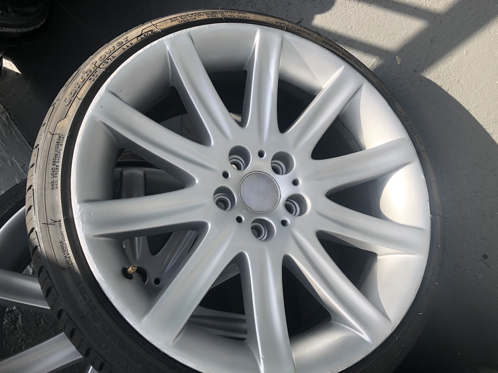 19” BMW wheels