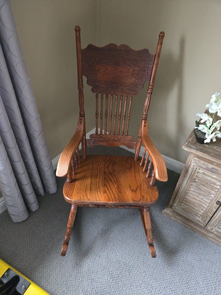 Oak Rocking Chair