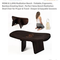 Yoga meditation chair