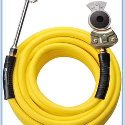 Brand New 50’ Gladhand Tire Inflator Air Hose For Semi Truck Compressor