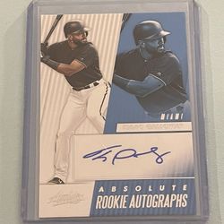 2019 Chronicles Isaac Galloway Absolute Rookie Autograph #ARA-IG Marlins RC