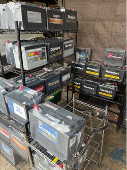 Car batteries