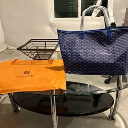 Blue Tote Bag