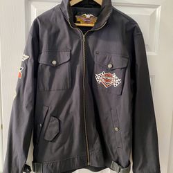 Harley-Davidson Men’s Motorcycle Coat Jacket Size L