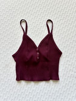 Love Culture Cropped Ribbed Camisole