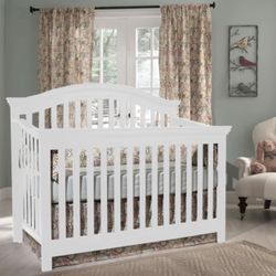 White Baby Crib