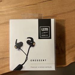 Brand New LSTN Sound Co. Wireless Earbuds