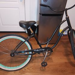 Beach bike  26" wheels good tires