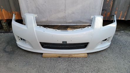 2007-209 Nissan Sentra Front Bumper white