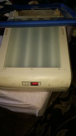 YUDU PERSONAL SCREEN PRINTER PRINTING MACHINE W/Power Chord ( T-shirts, Posters)