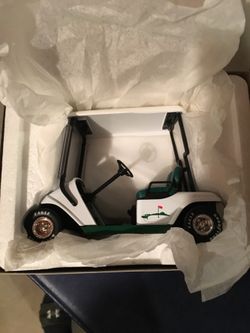 Golf cart die-cast bank. 1 of only 1,000 produced