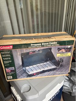 Coleman stove 2 burner
